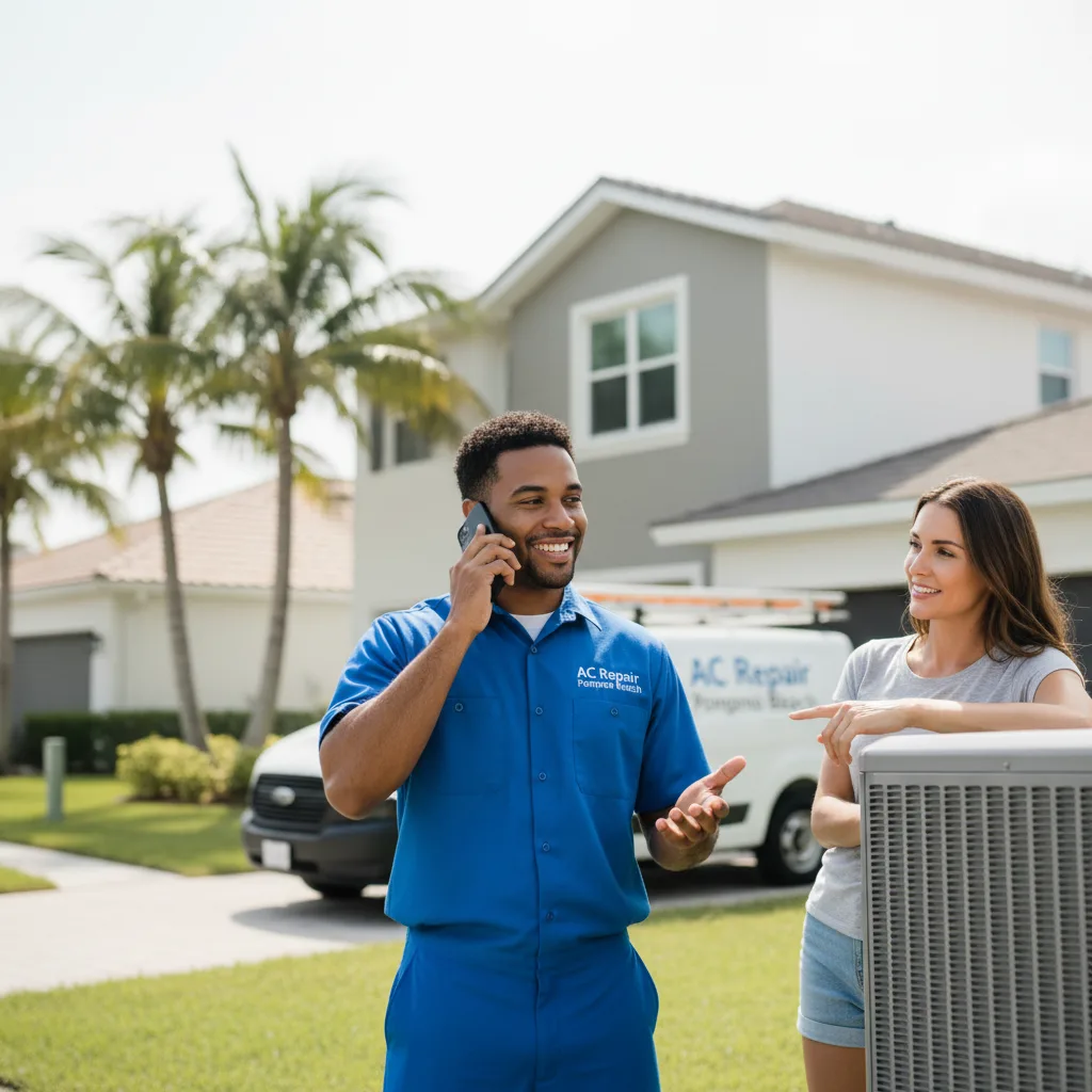 AC Repair Pompano Beach customer support in Feasterville Trevose